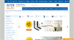 Desktop Screenshot of interglas.dk